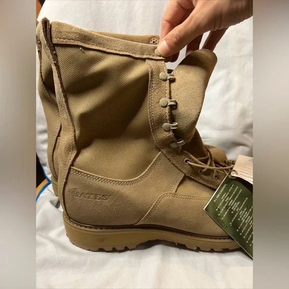 Bates Men's Size 14 R Combat Boots Gore-Tex E30500 Military Footwear Temperate - Picture 8 of 12